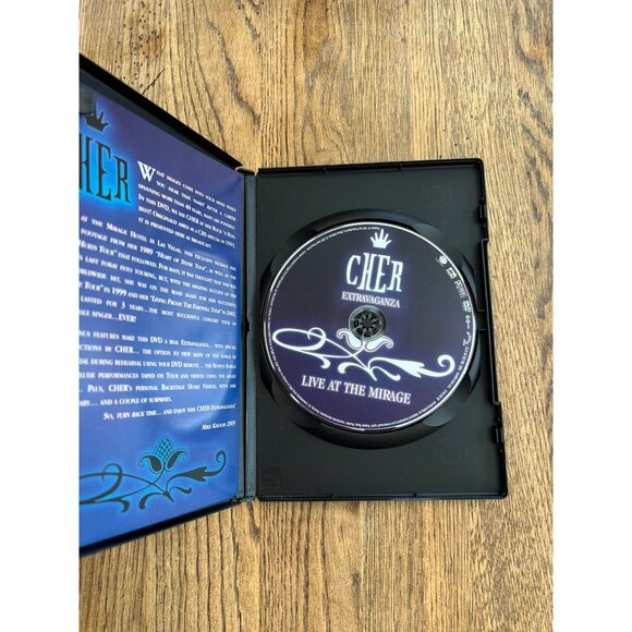 Cher Live At The Mirage DVD 1991 Music Concert Video Performance Pre-Owned - Picture 2 of 4